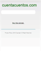Mobile Screenshot of cuentacuentos.com